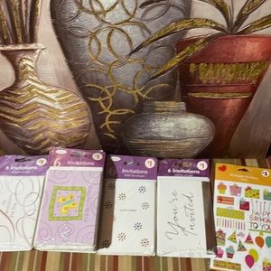 Bundle of invitations